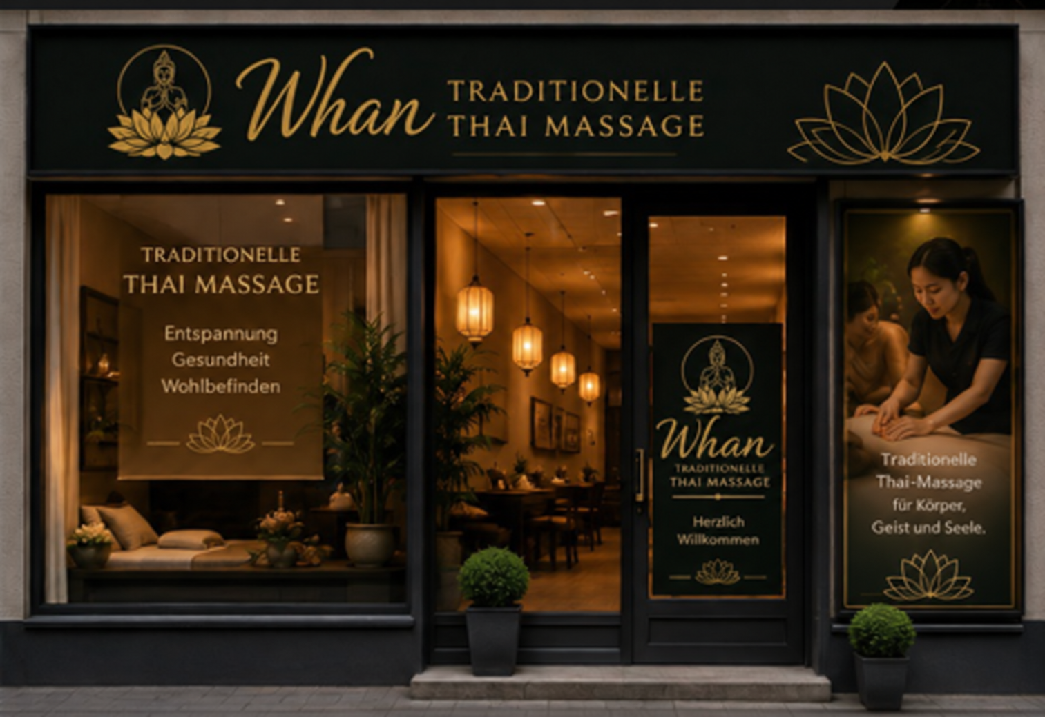 Außenansicht Whan Thai Massage